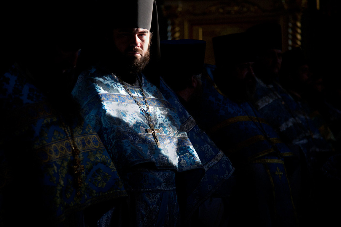 Orthodox priest Kazan, Russia
